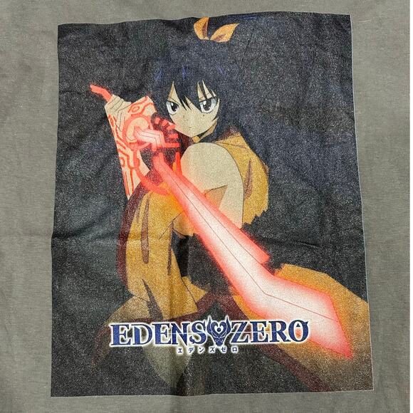 EDEN'S ZERO New Anime Gray SS Graphic Tee Size S - Picture 1 of 4